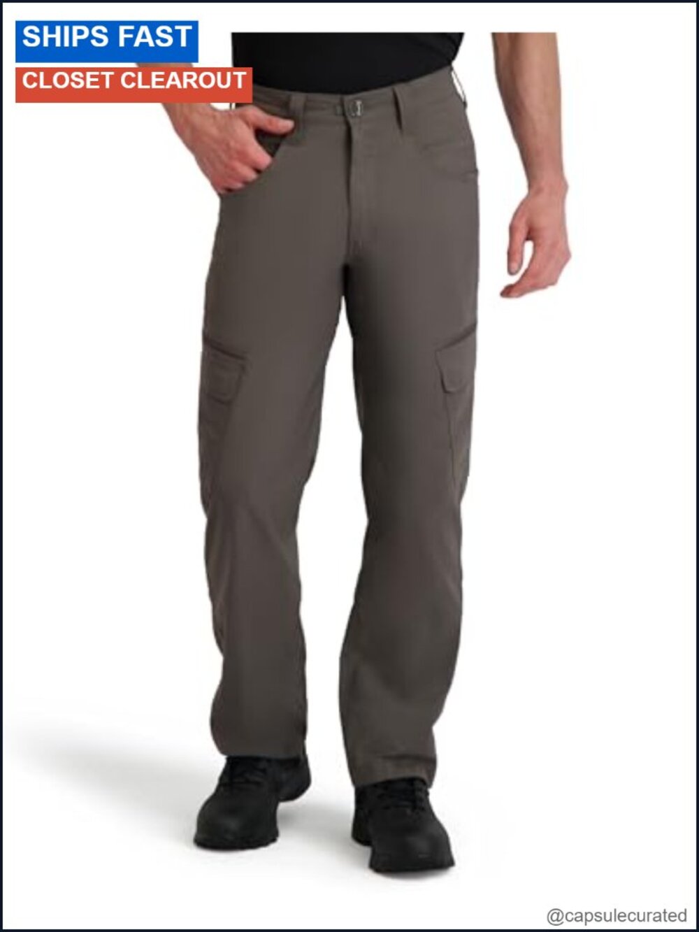 Men's Summerweight Tactical Pants Cargo Quick Dry Ripstop Athletic
